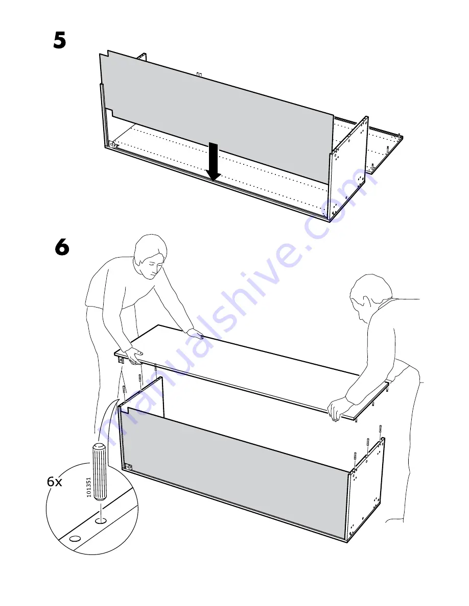 IKEA SEKITON Assembly Instructions Manual Download Page 7