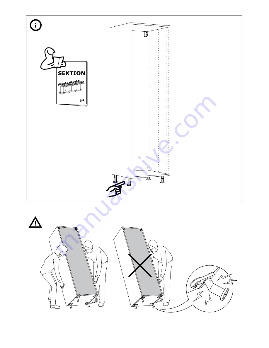 IKEA SEKITON Assembly Instructions Manual Download Page 10