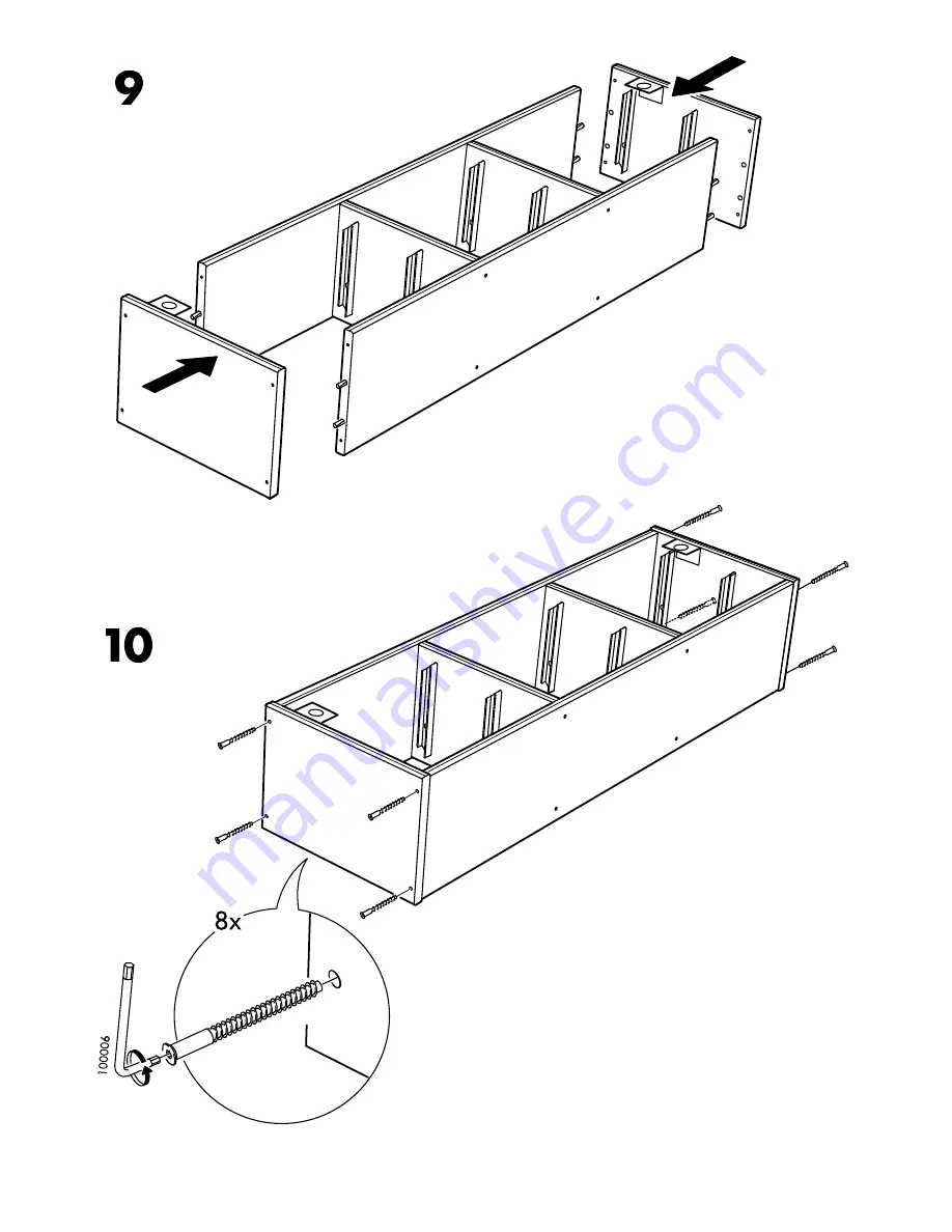 IKEA TROFAST Скачать руководство пользователя страница 10