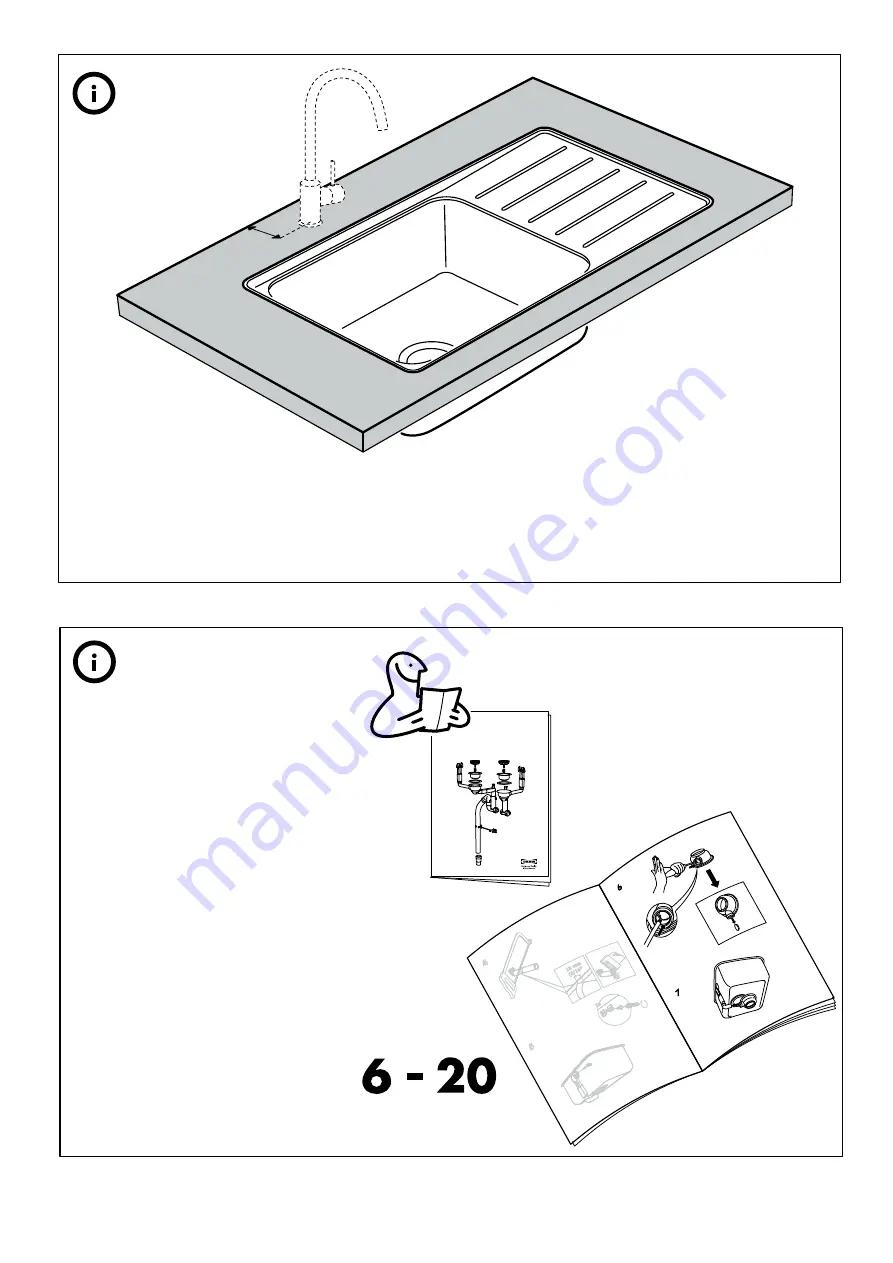 IKEA VATTUDALEN Скачать руководство пользователя страница 6