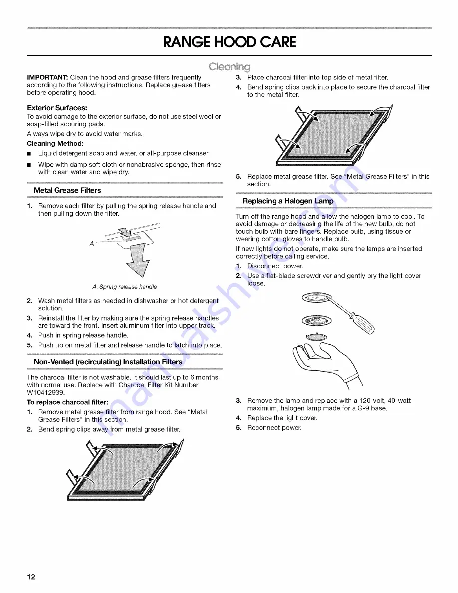 IKEA W10502581D Скачать руководство пользователя страница 12