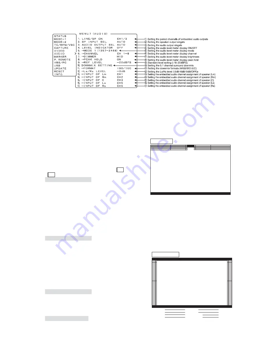 Ikegami Electronics HEM-1770WR Operation Manual Download Page 43