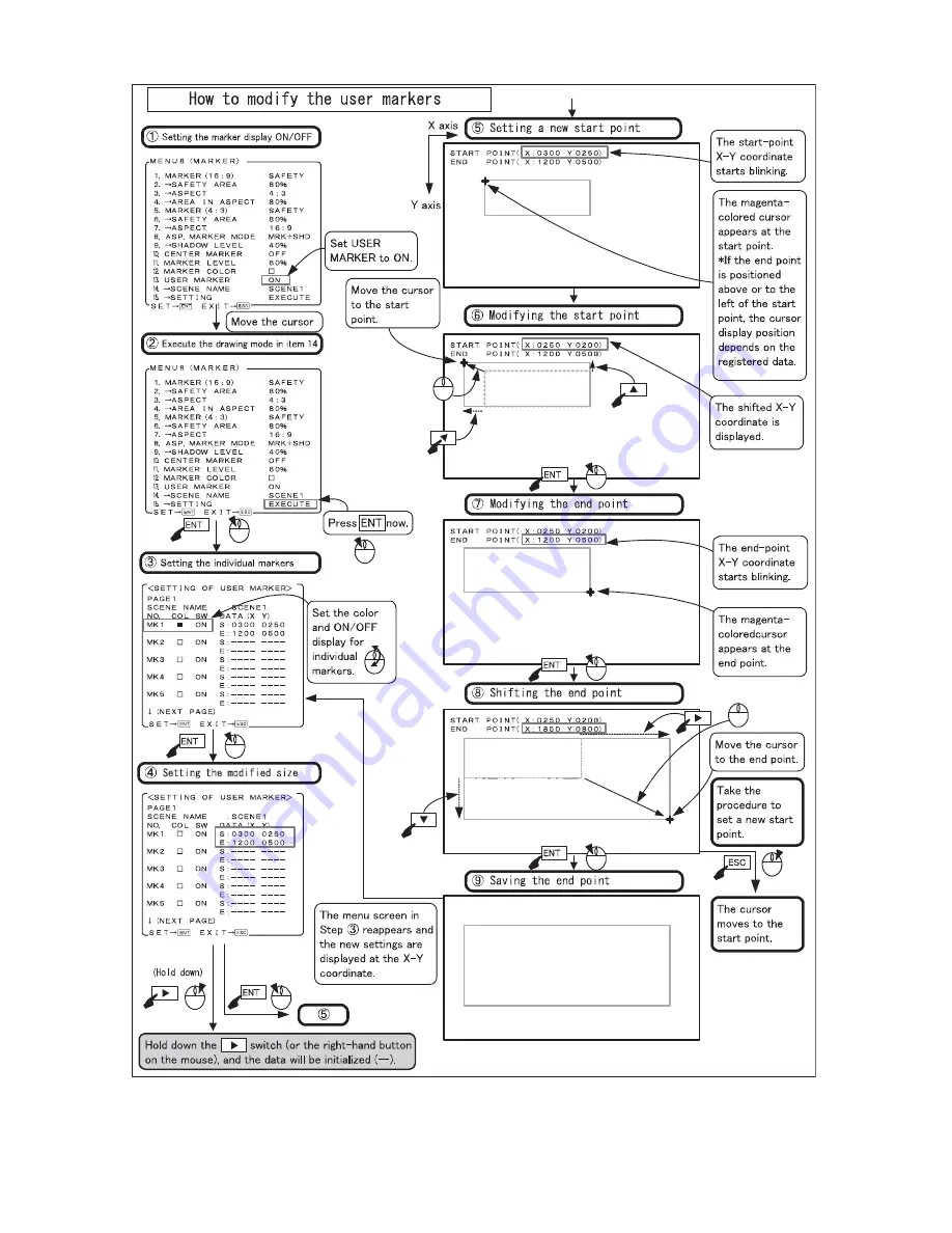 Ikegami Electronics HEM-1770WR Operation Manual Download Page 52