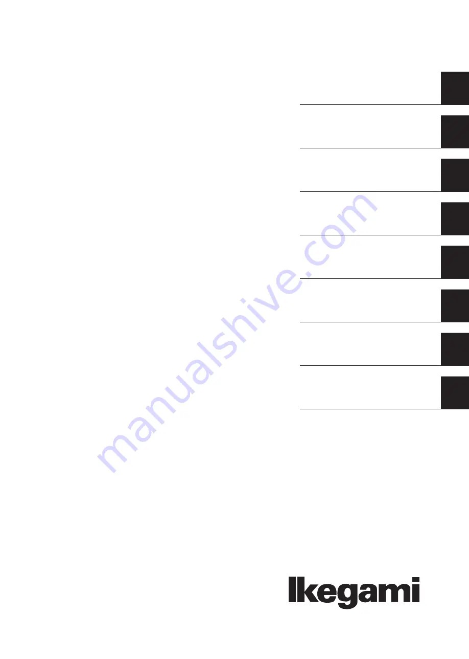 Ikegami FA-97A Скачать руководство пользователя страница 3