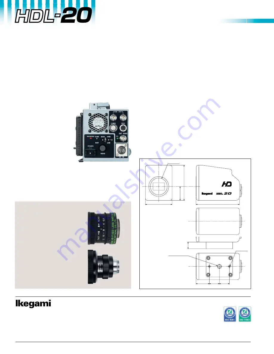 Ikegami HDL-20 Скачать руководство пользователя страница 2