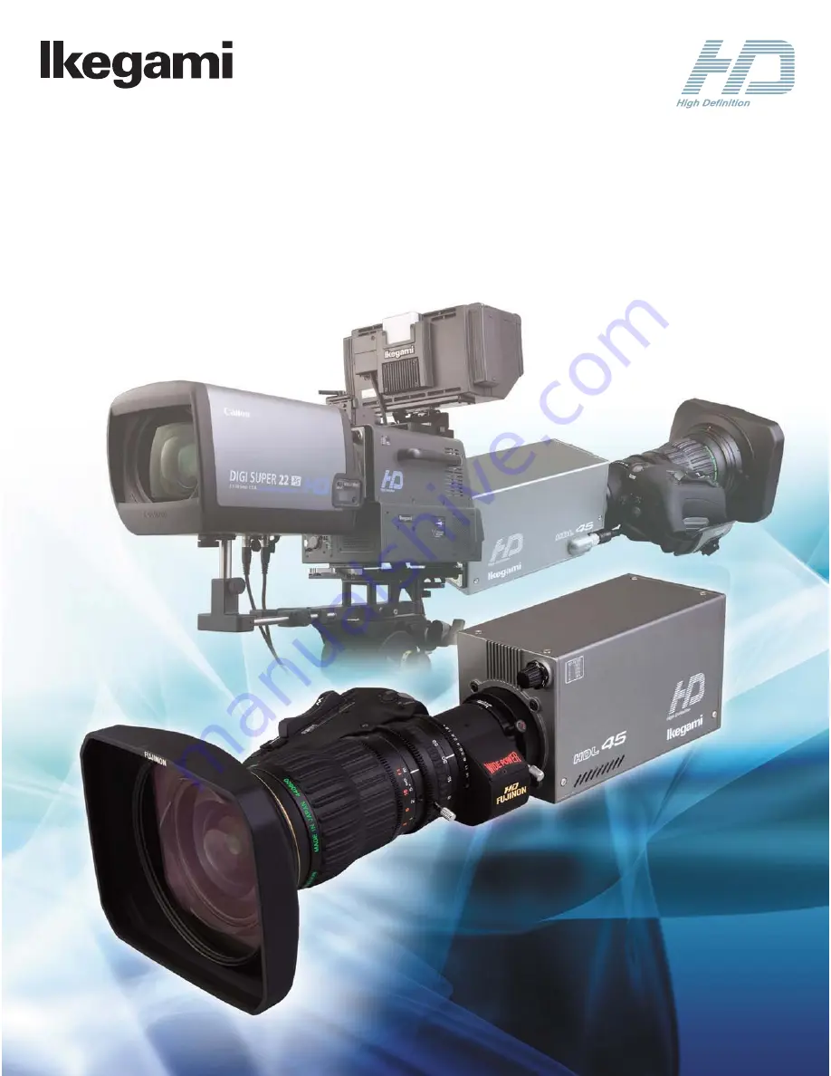 Ikegami HDL-45 Specifications Download Page 1