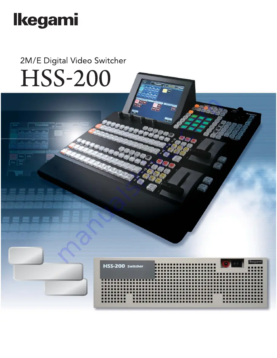 Ikegami HSS-200 Configurations Download Page 1