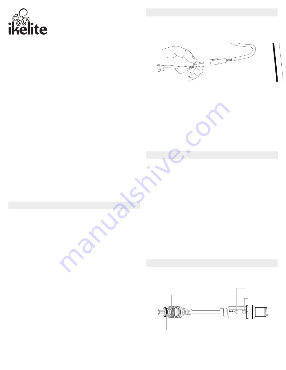 Ikelite 46045 Скачать руководство пользователя страница 1