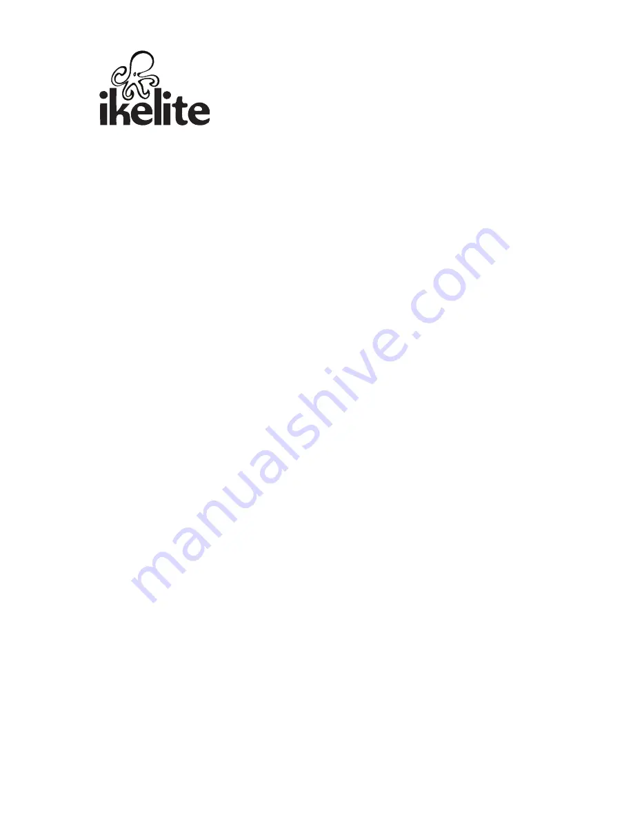 Ikelite 6116.15 Instructions Manual Download Page 1