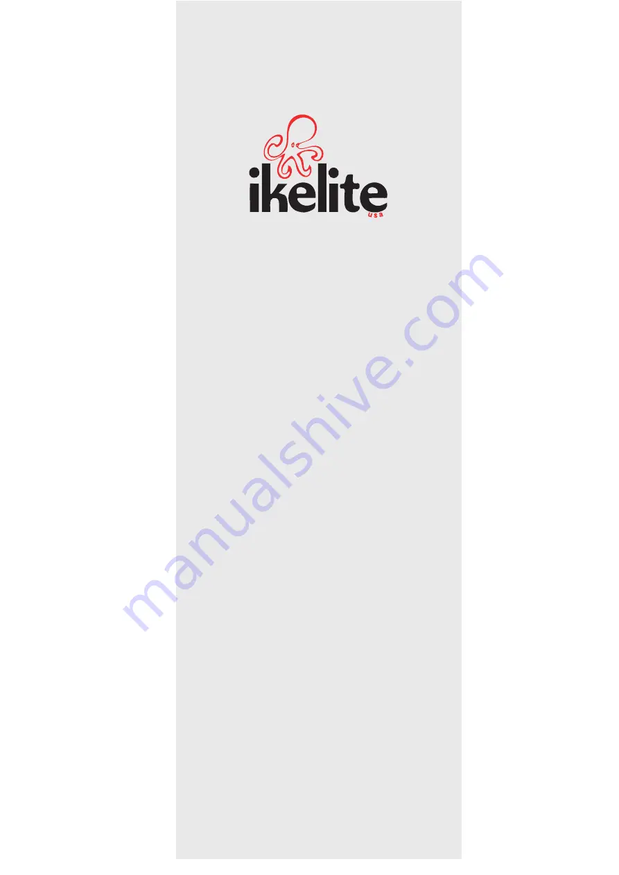 Ikelite 6130.80 Instruction Manual Download Page 1