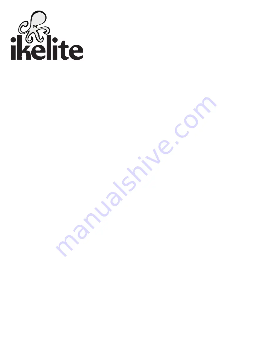 Ikelite 6245.07 User Manual Download Page 1