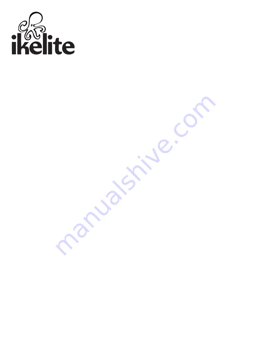 Ikelite 6910.60 Manual Download Page 1