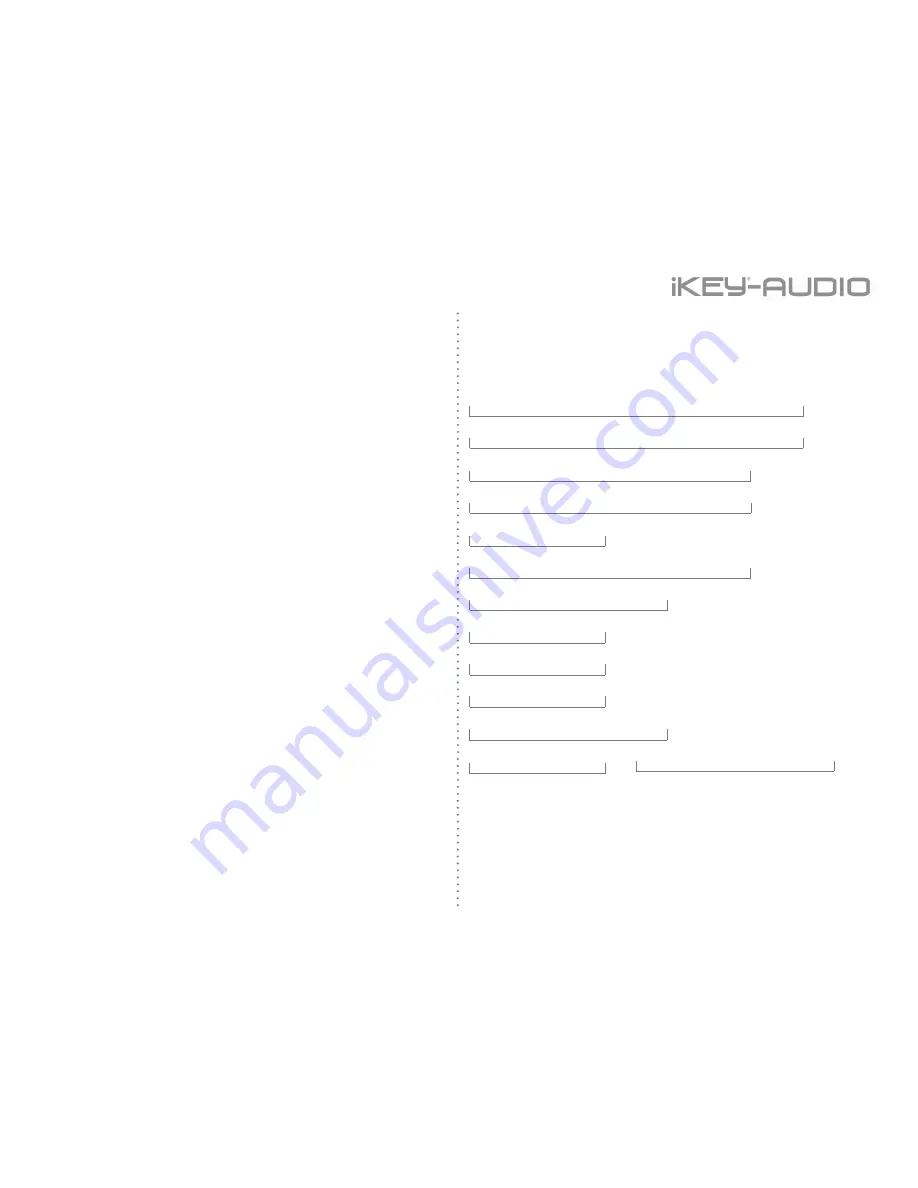 iKEY-AUDIO M-10SV2 Instruction Manual Download Page 19