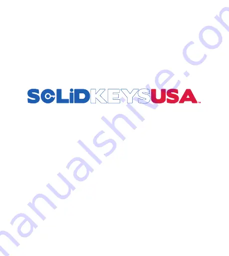 iKeyless SolidKeysUSA FOBIK 300-0388 Pairing Instructions Download Page 1