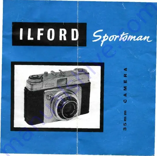 Ilford Sportoman Manual Download Page 1