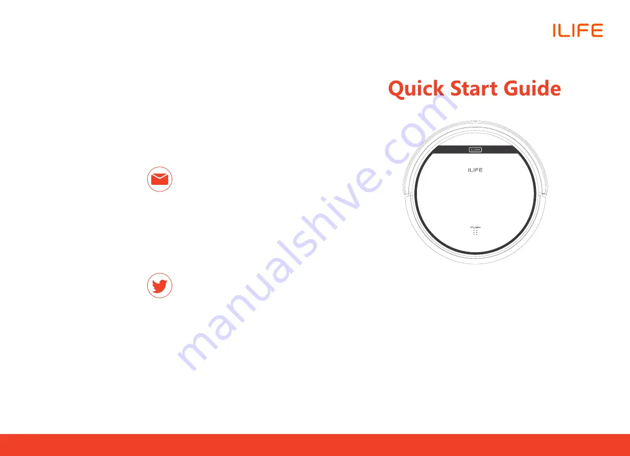 Ilife V3s Quick Start Manual Download Page 1