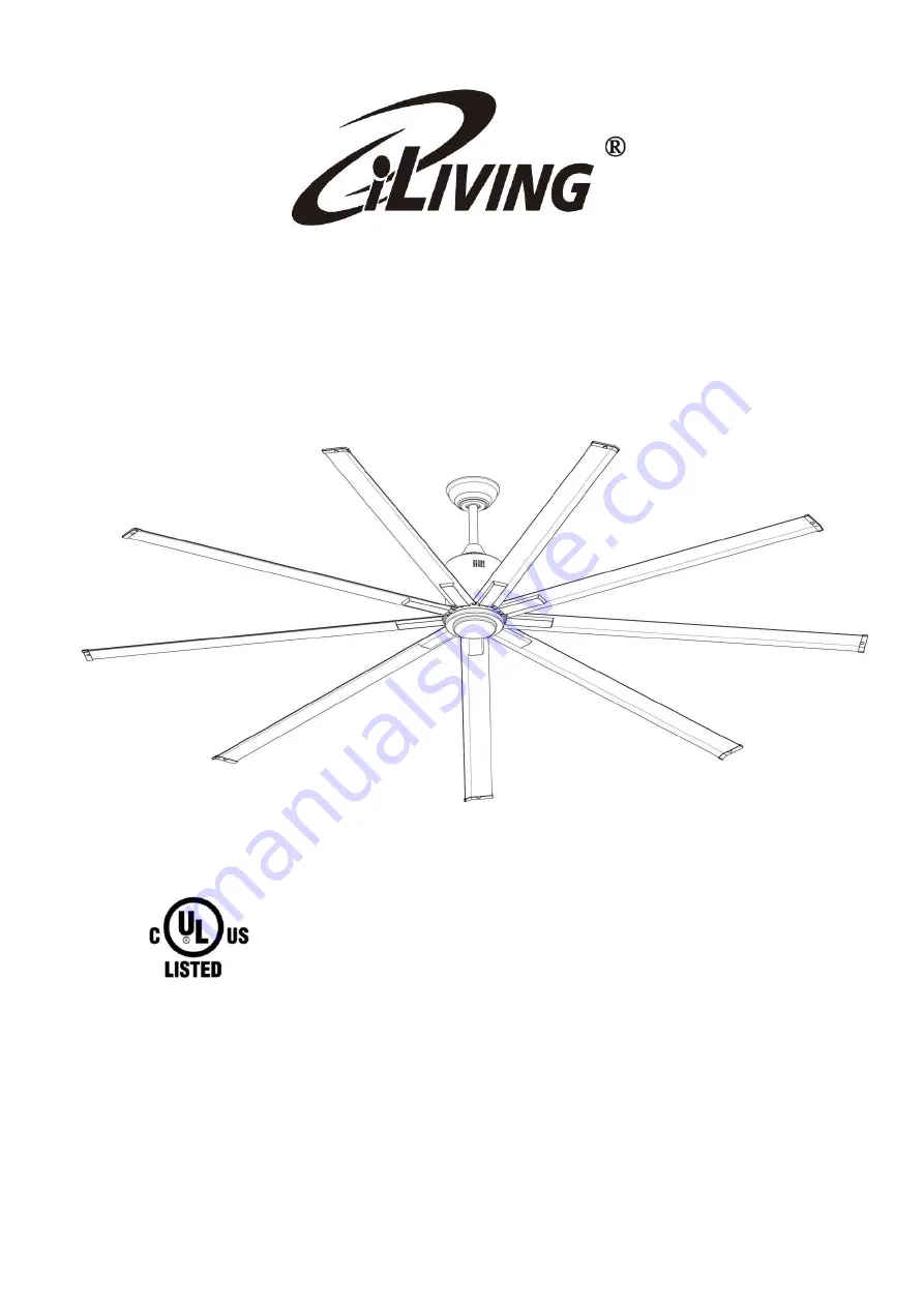 iLiving ILG8HVLS108 Owner'S Manual Download Page 1