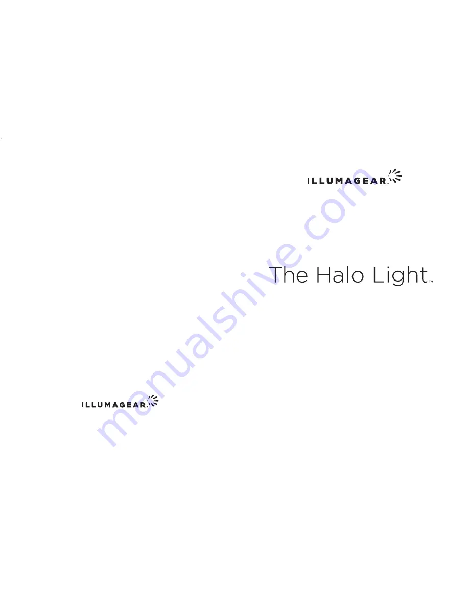 ILLUMAGEAR The Halo Light Personal Active Safety System HLPC-03A Скачать руководство пользователя страница 1