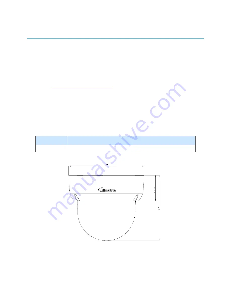 Illustra IFS03B1BNWIT Installation And Configuration Manual Download Page 8