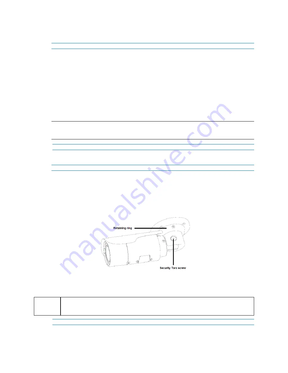 Illustra IFS03B1BNWIT Installation And Configuration Manual Download Page 30