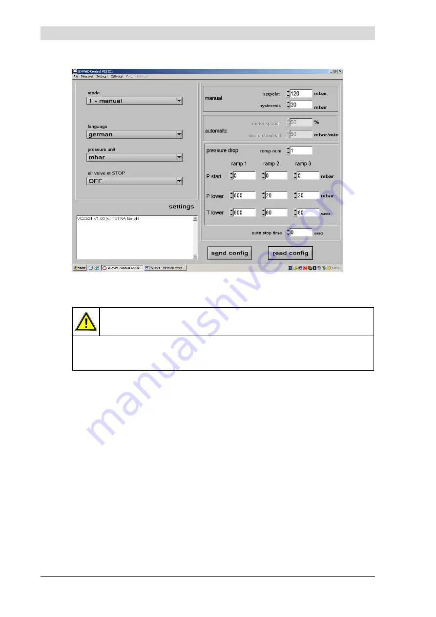 Ilmvac LVS 101 Z Operation Manual Download Page 34