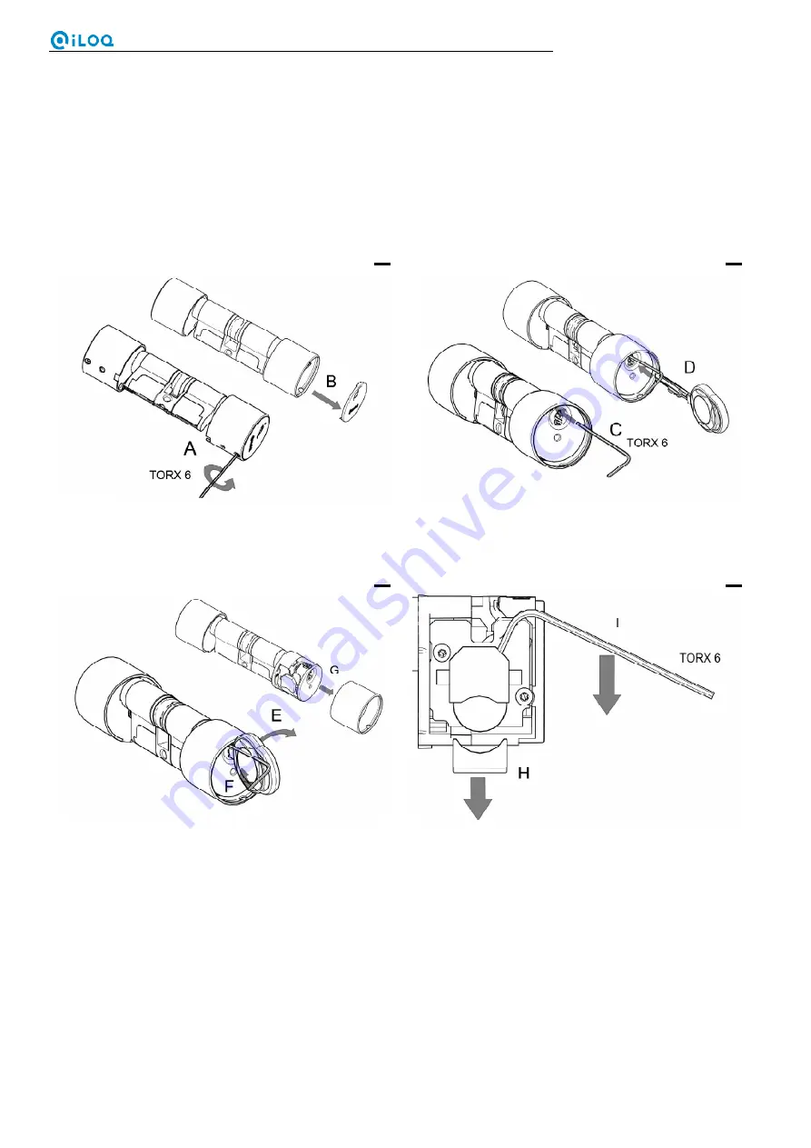 iLoq D10S Series Installation Instructions Download Page 1