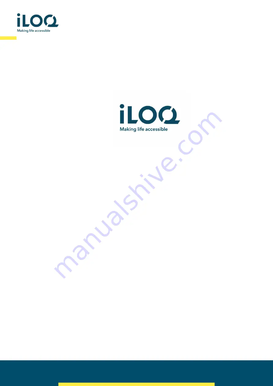 iLoq D50S Series Mounting And Care Instructions Download Page 1