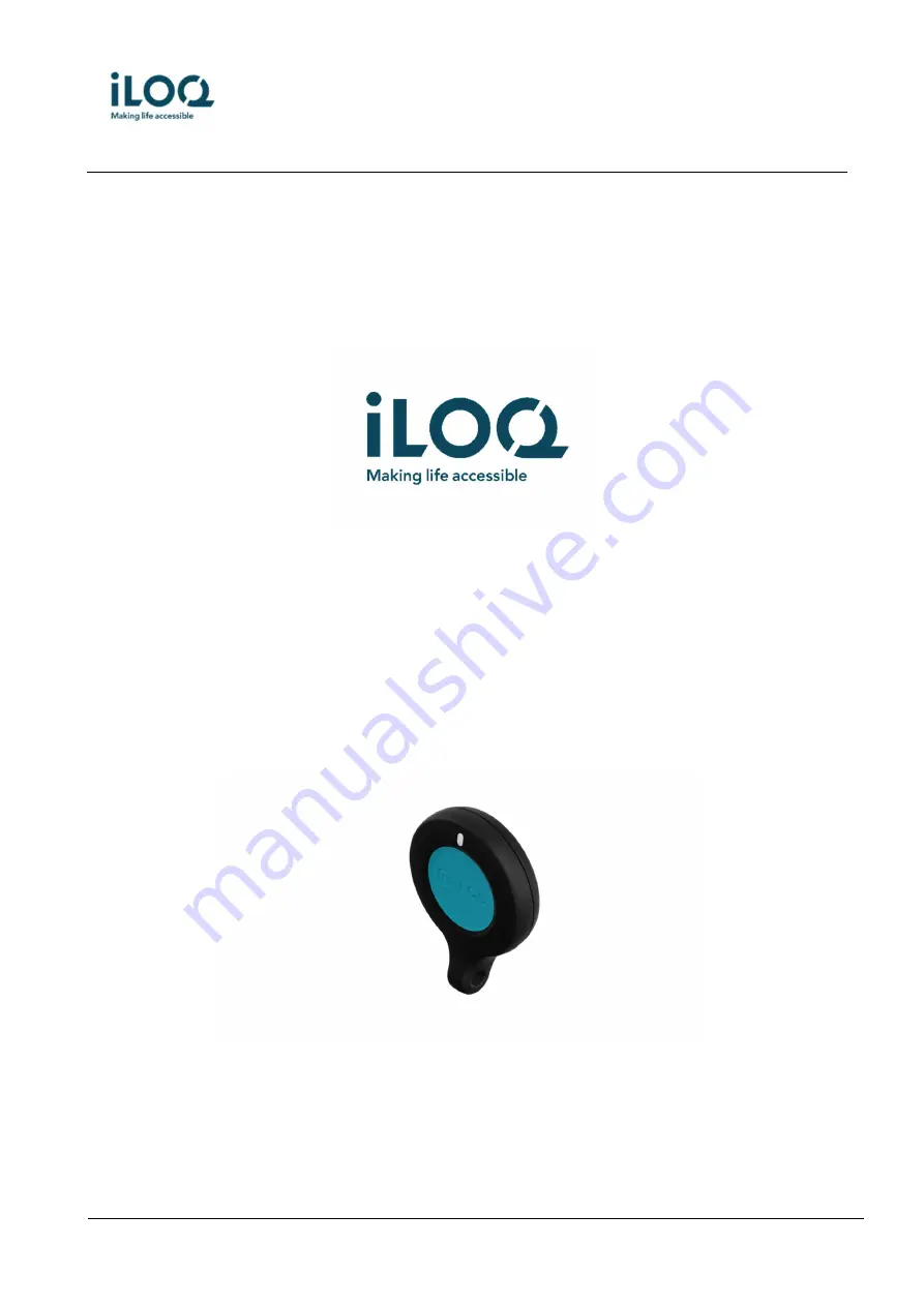 iLoq K55S User Manual Download Page 1