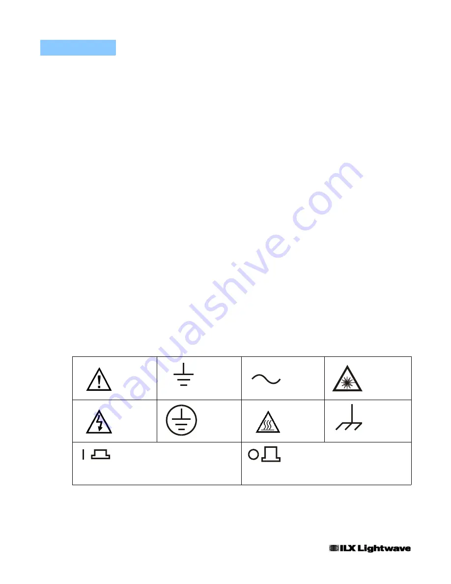 ILX Lightwave FPM-8200 User Manual Download Page 12