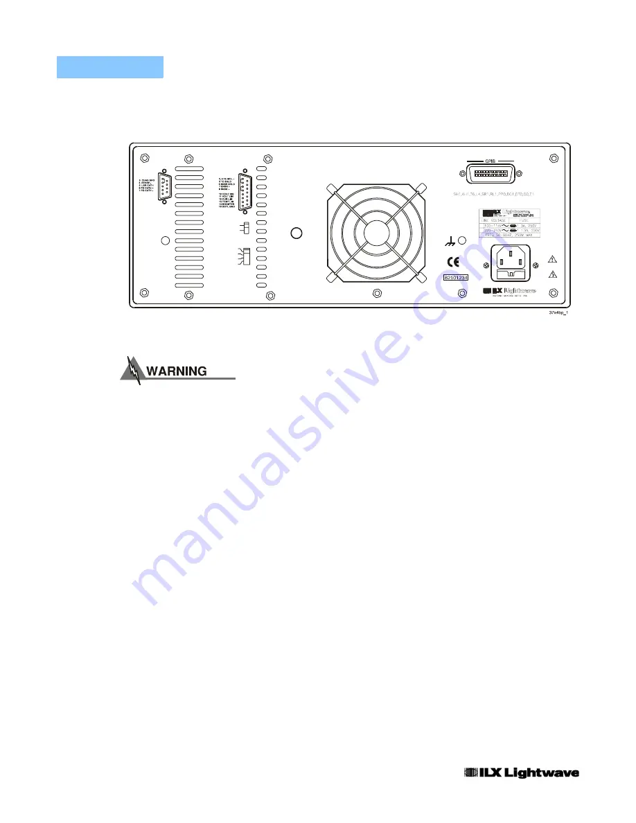 ILX Lightwave LDC-3700B Series User Manual Download Page 19