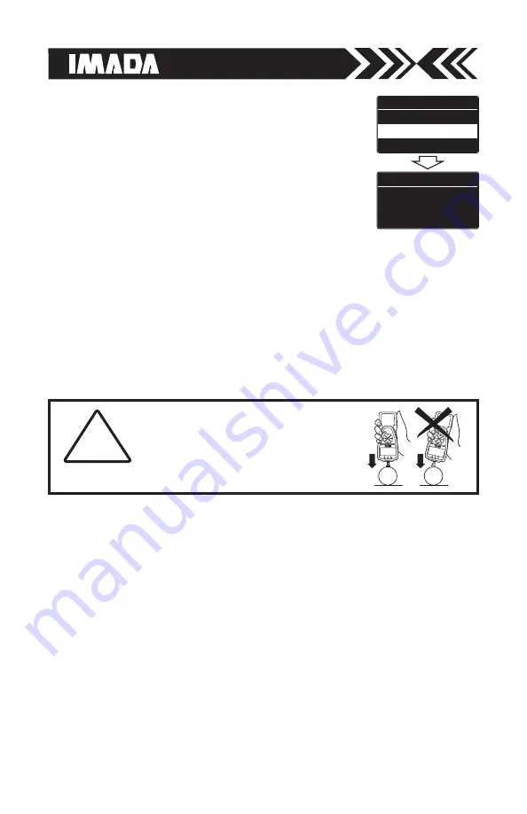 Imada ZTS series Instruction Manual Download Page 10