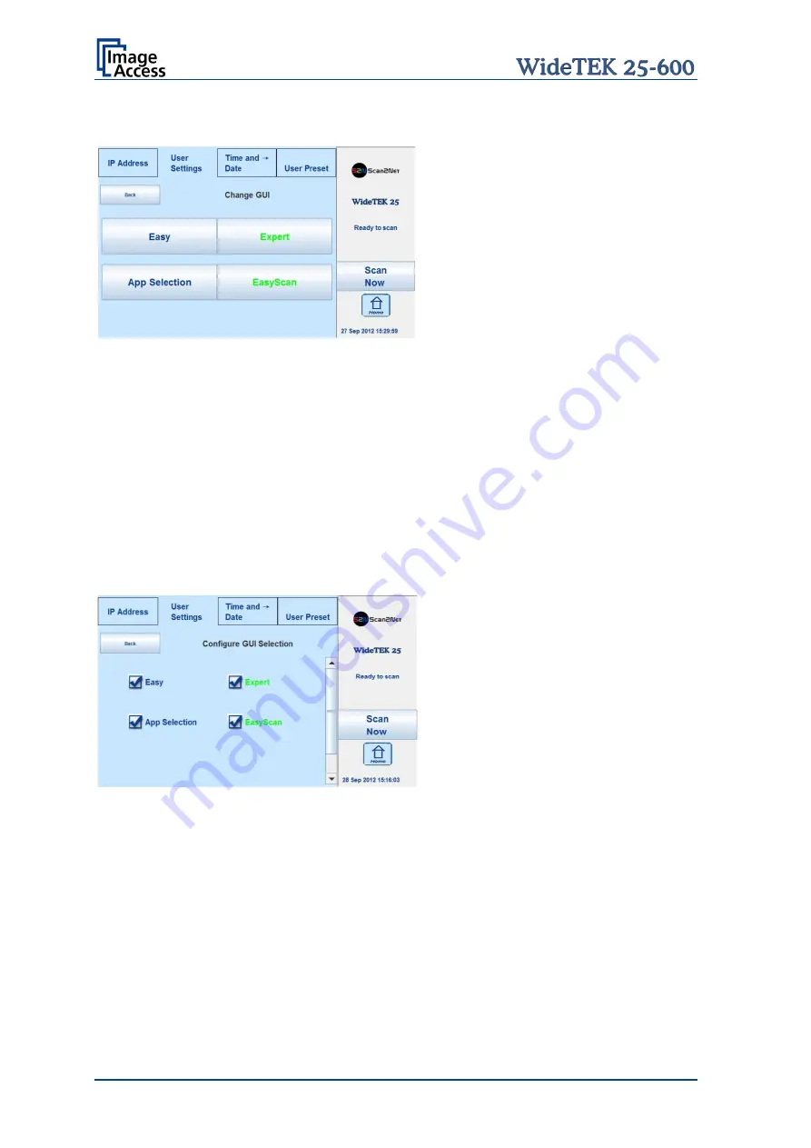 Image Access WideTEK 25-600 Setup Manual Download Page 32