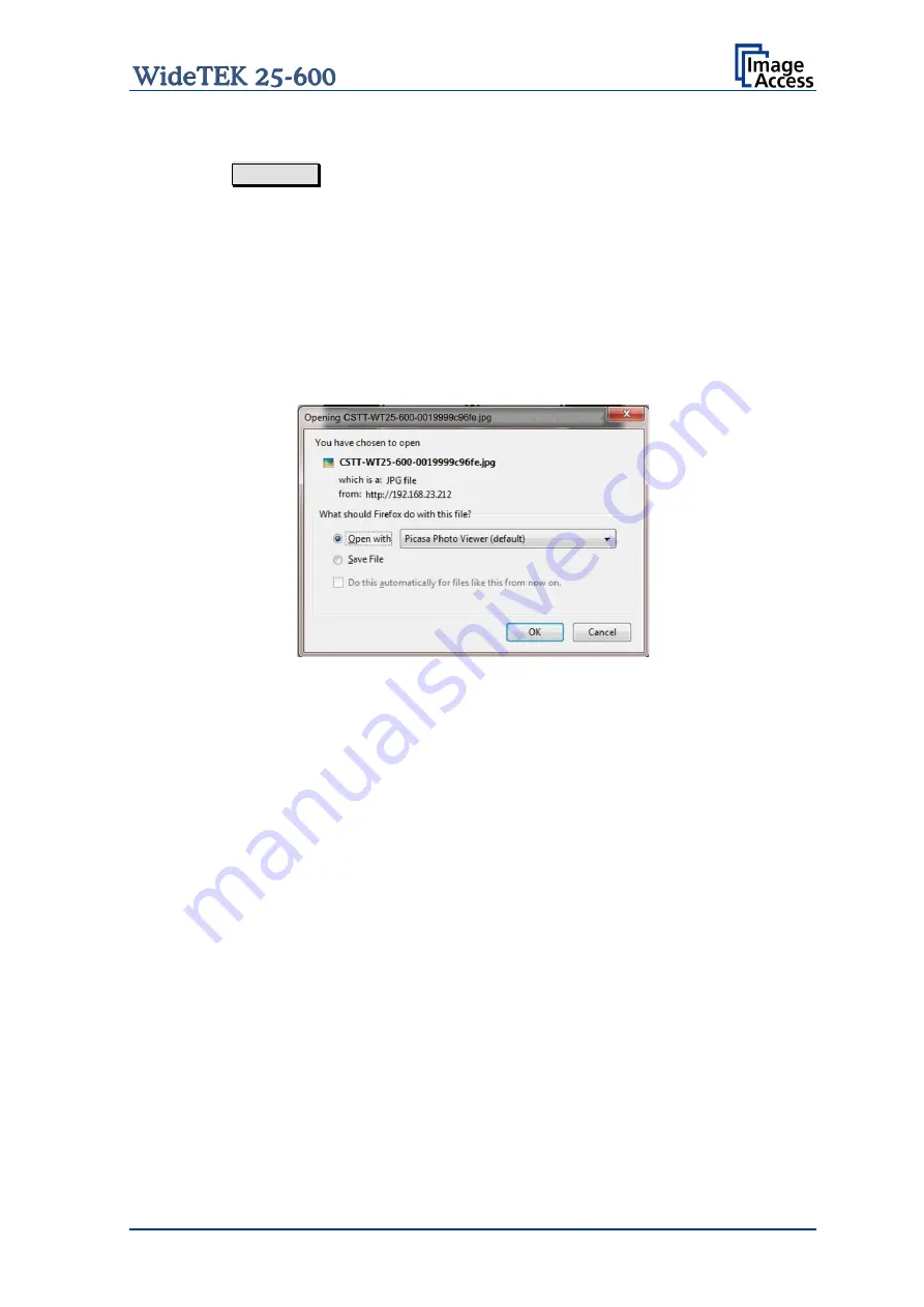 Image Access WideTEK 25-600 Setup Manual Download Page 79