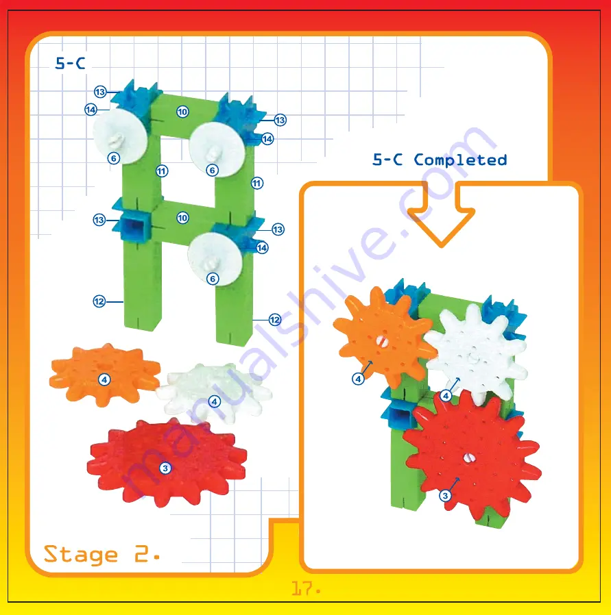 IMAGINARIUM Techno Gears Marble Mania Extreme 1.0 Скачать руководство пользователя страница 17