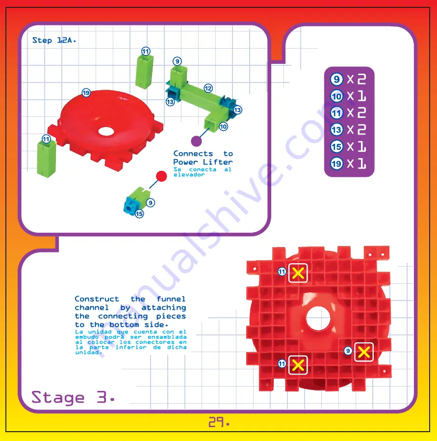 IMAGINARIUM Techno Gears Marble Mania Extreme 1.0 Manual Download Page 29