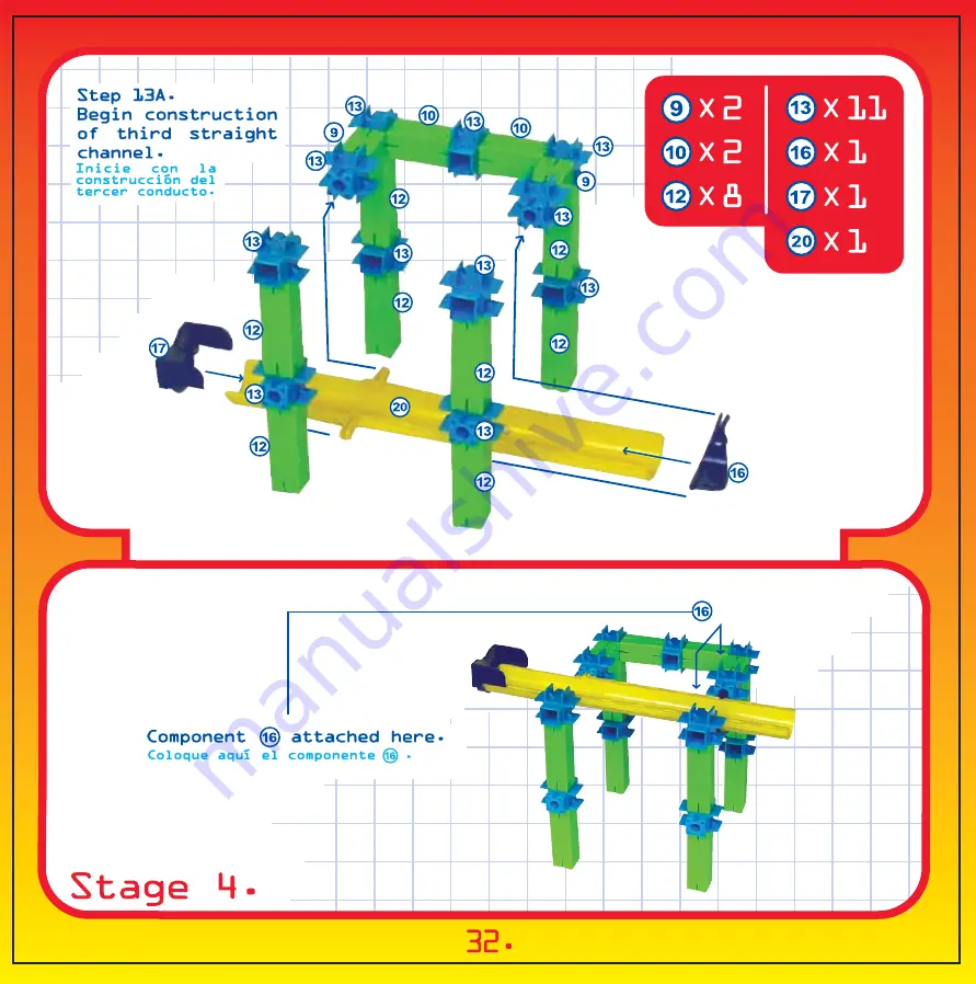 IMAGINARIUM Techno Gears Marble Mania Extreme 1.0 Manual Download Page 32