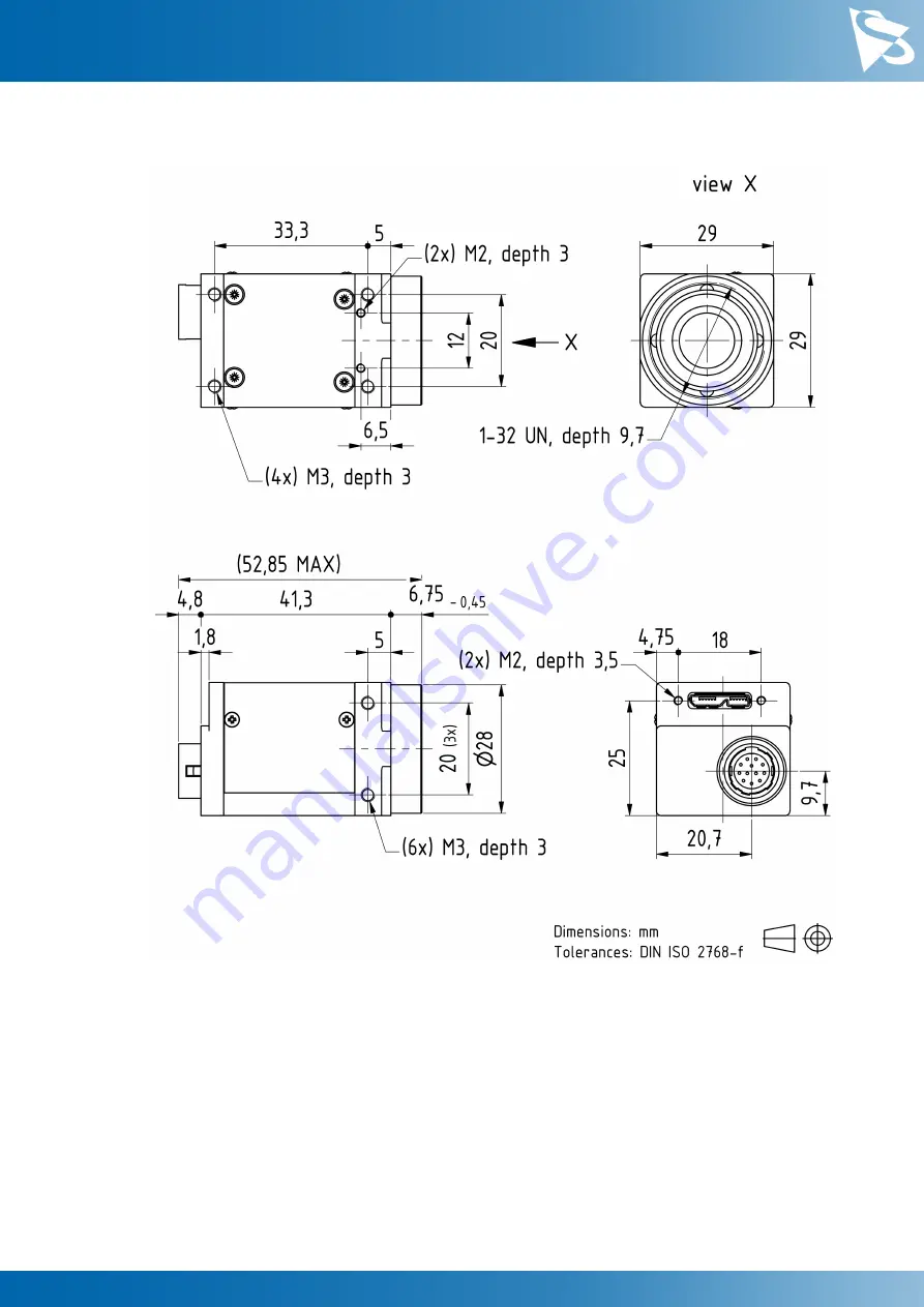 Imaging Source DFK 33UX252 Technical Reference Manual Download Page 8