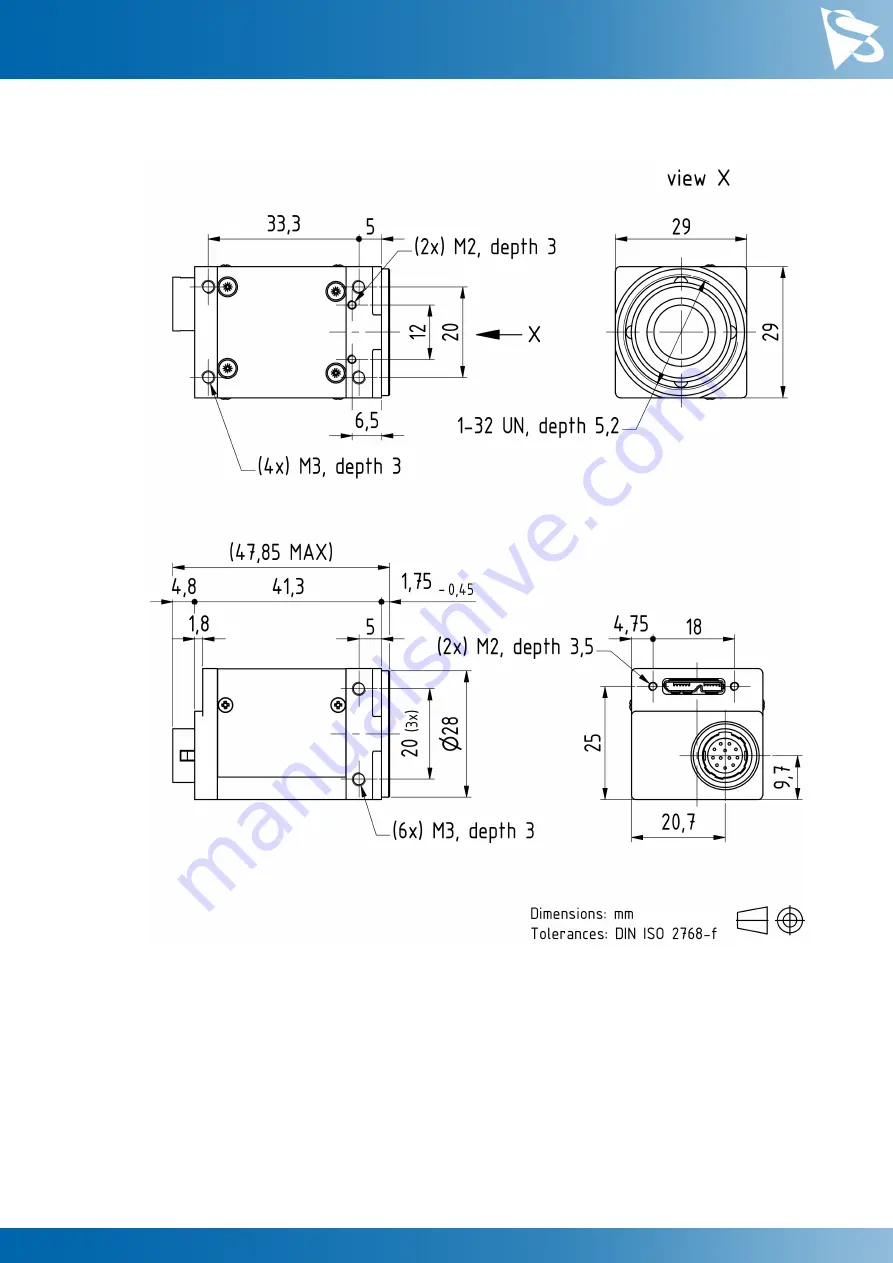 Imaging Source DFK 33UX252 Technical Reference Manual Download Page 10