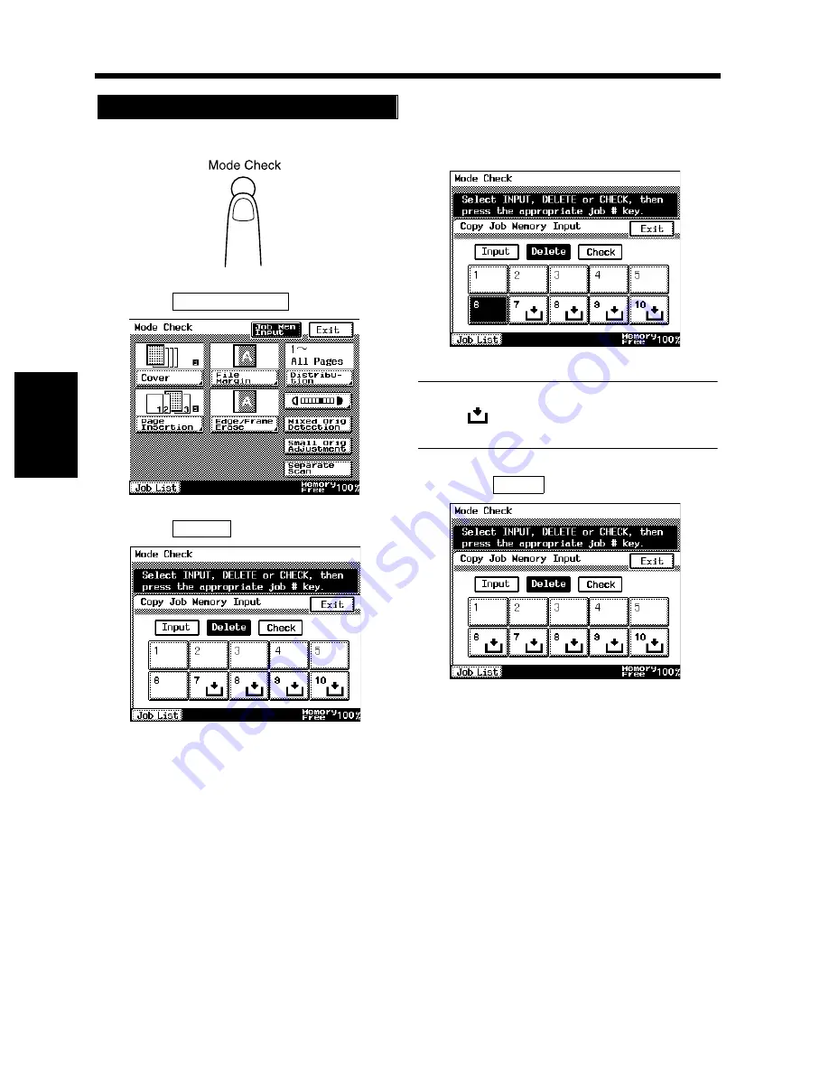 imagistics DL260 Operating Manual Download Page 113