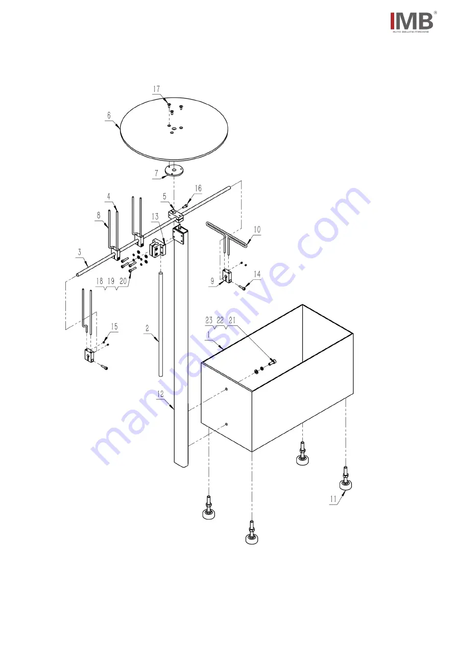 IMB MB2003D-KS-1509P Instruction Manual Download Page 22