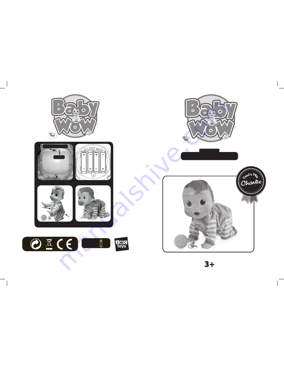 IMC Toys BABYWOW Instructions For Use Download Page 1