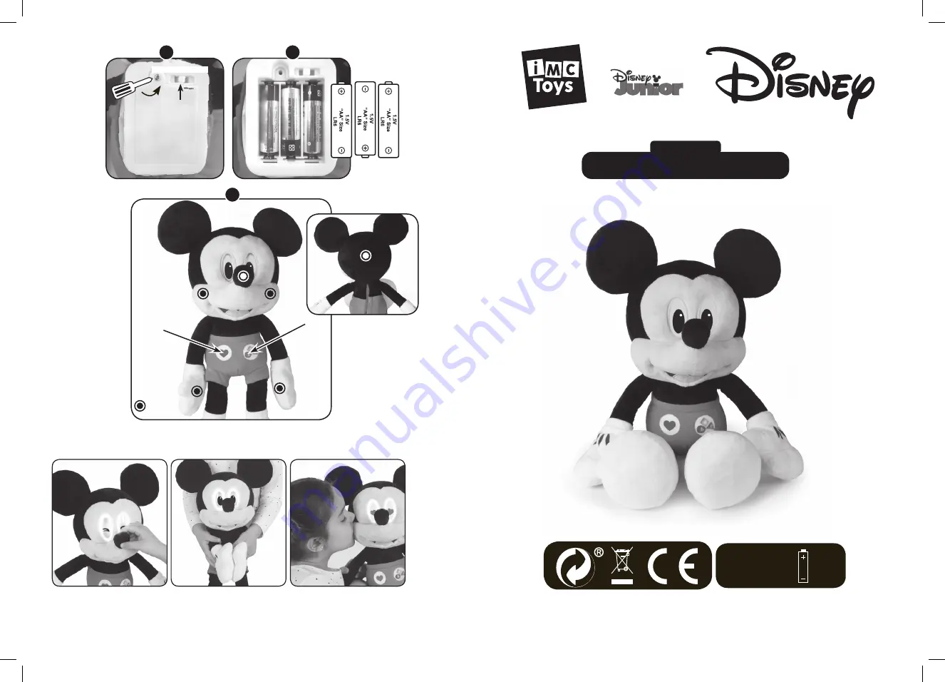 IMC Toys Mickey Emotions Instructions For Use Download Page 1