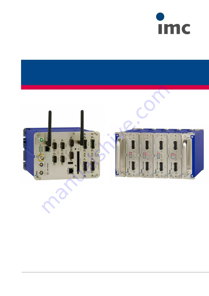 IMC CRONOSflex Скачать руководство пользователя страница 1