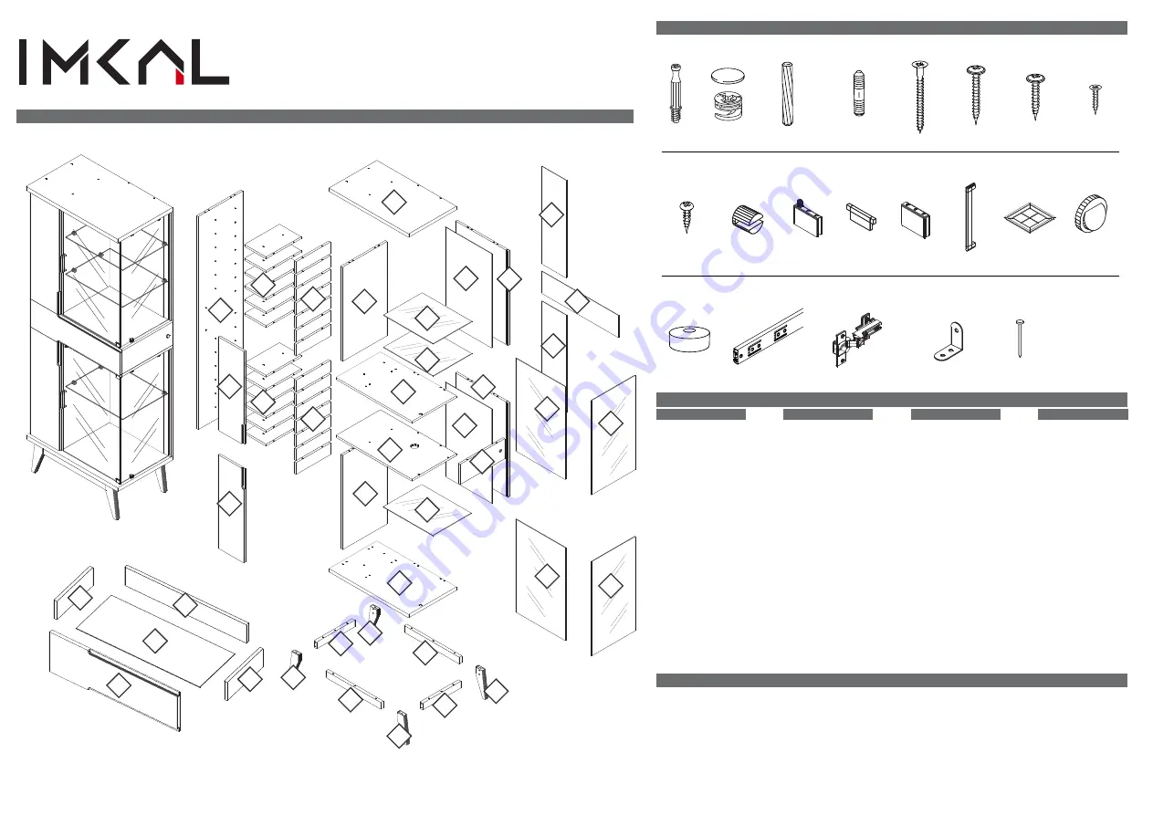 IMCAL NUANCE AD Assembly Instructions Download Page 1