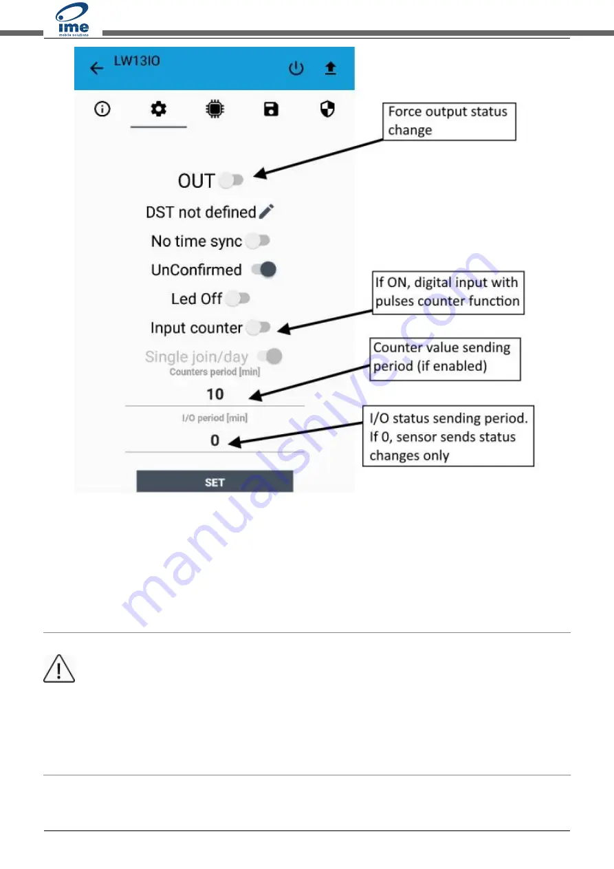 IME enginko LoRaWAN MCF-LW13IO Operating Manual Download Page 16