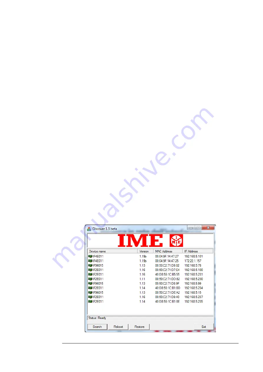 IME IF4E011 Manual Download Page 29