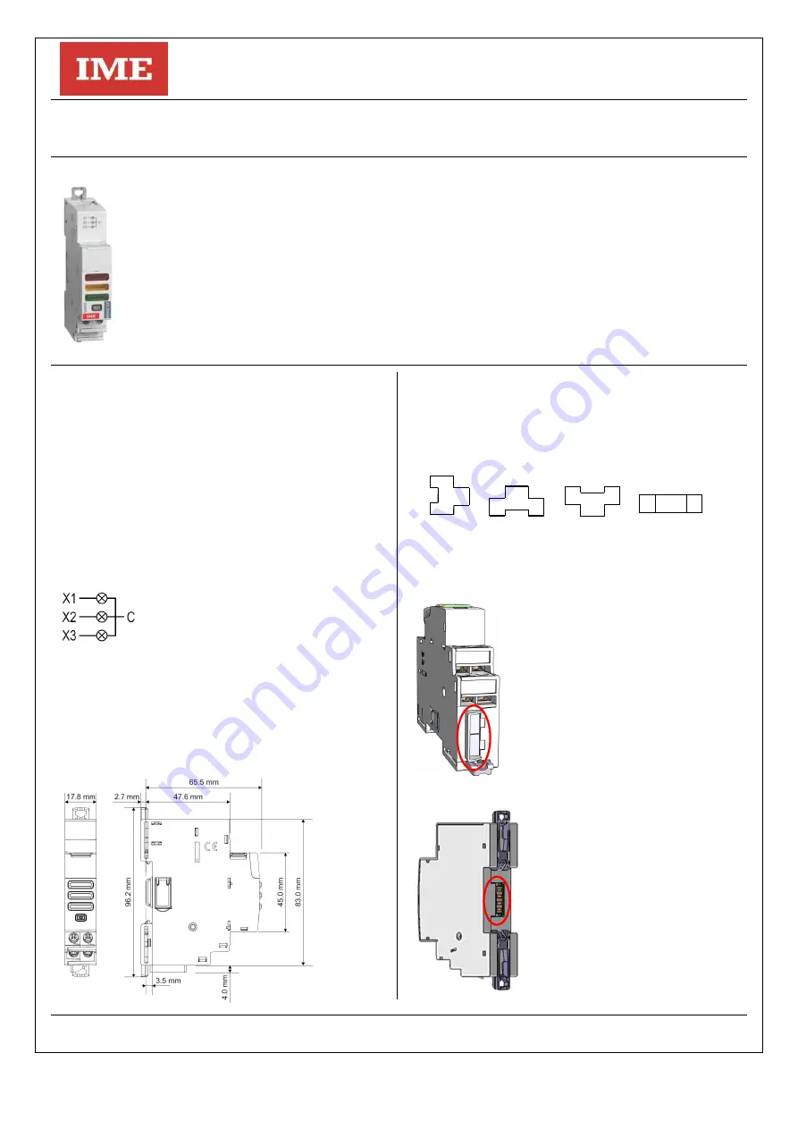 IME Nemo SX Manual Download Page 1