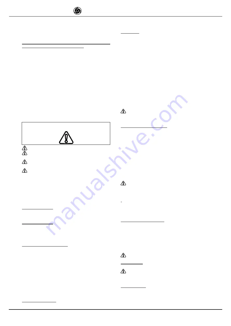 IMER EASY 180 Operating, Maintenance, Spare Parts Manual Download Page 12