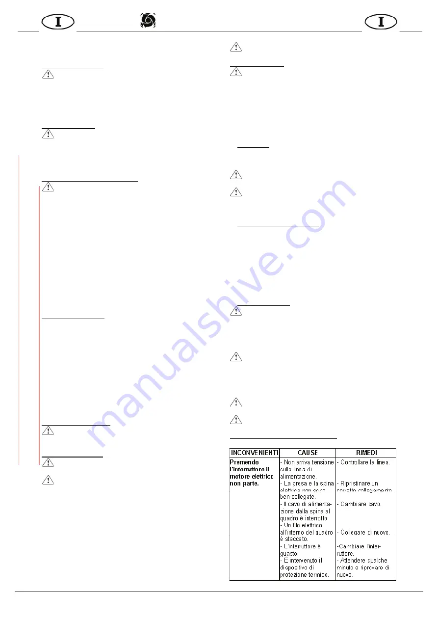 IMER Minibeta 1126606 Operating, Maintenance, Spare Parts Manual Download Page 4