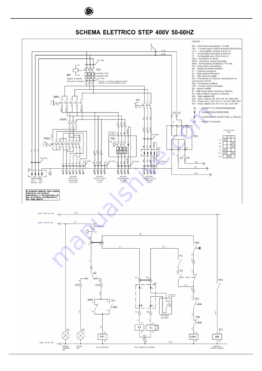 IMER STEP 120 Operating, Maintenance, Spare Parts Manual Download Page 104